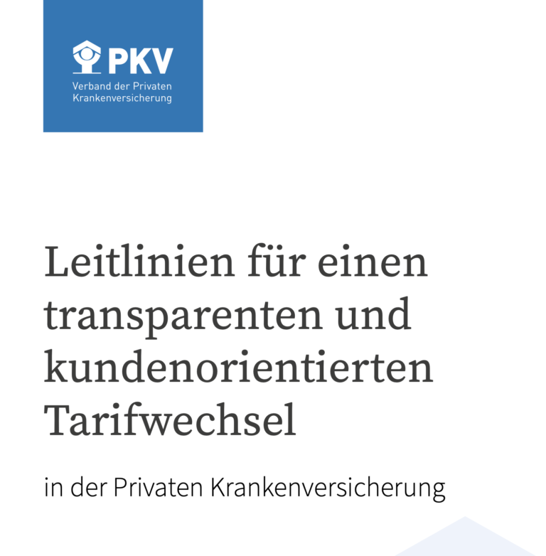 Leitfaden Und Leitlinien Zum PKV-Tarifwechsel - Hc Consulting AG